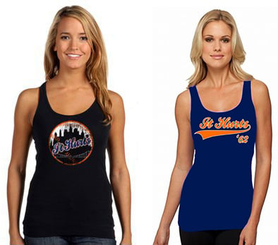 It Hurts Being a Mets Fan — Royal Blue -or- Black It Hurts Tank Top