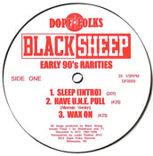 Image of BLACK SHEEP (BLACK VINYL) "EARLY 90's RARITIES" ***SOLD OUT***