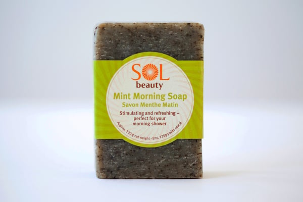 Mint Morning Soap - Sol  Beauty