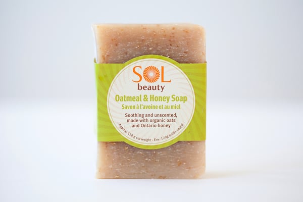 Oatmeal and Honey Soap - Sol  Beauty