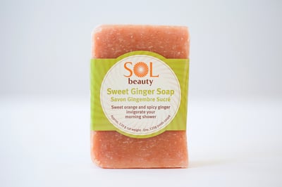 Sweet Ginger Soap - Sol  Beauty