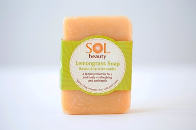 Lemongrass Soap - Sol  Beauty