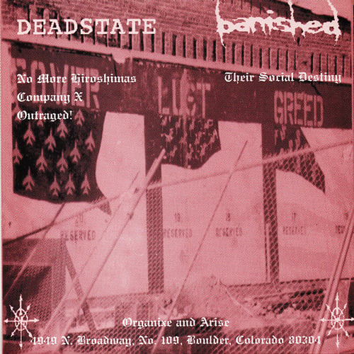 DEADSTATE / BANISHED split 7"