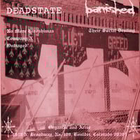 Image 2 of DEADSTATE / BANISHED split 7"