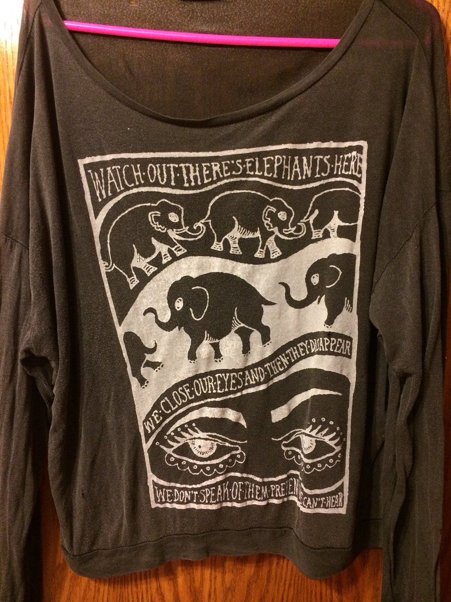 brandy melville elephant shirt