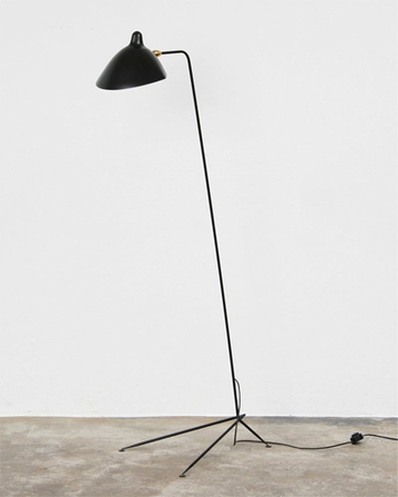 Image of Serge Mouille Style Standing Lamp - Lampadaire