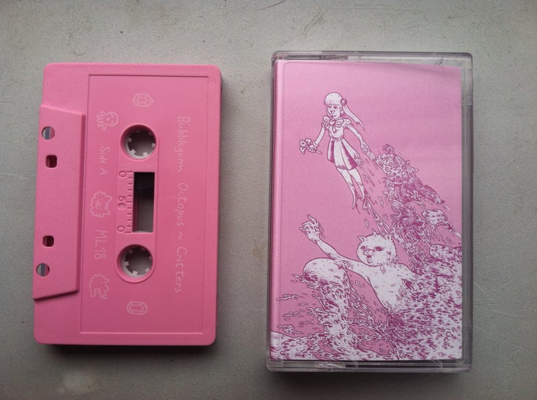 Image of Bubblegum Octopus - Critters (Cassette tape)