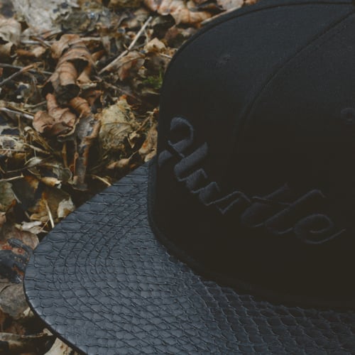 Image of Hustle Snapback - Black Edition