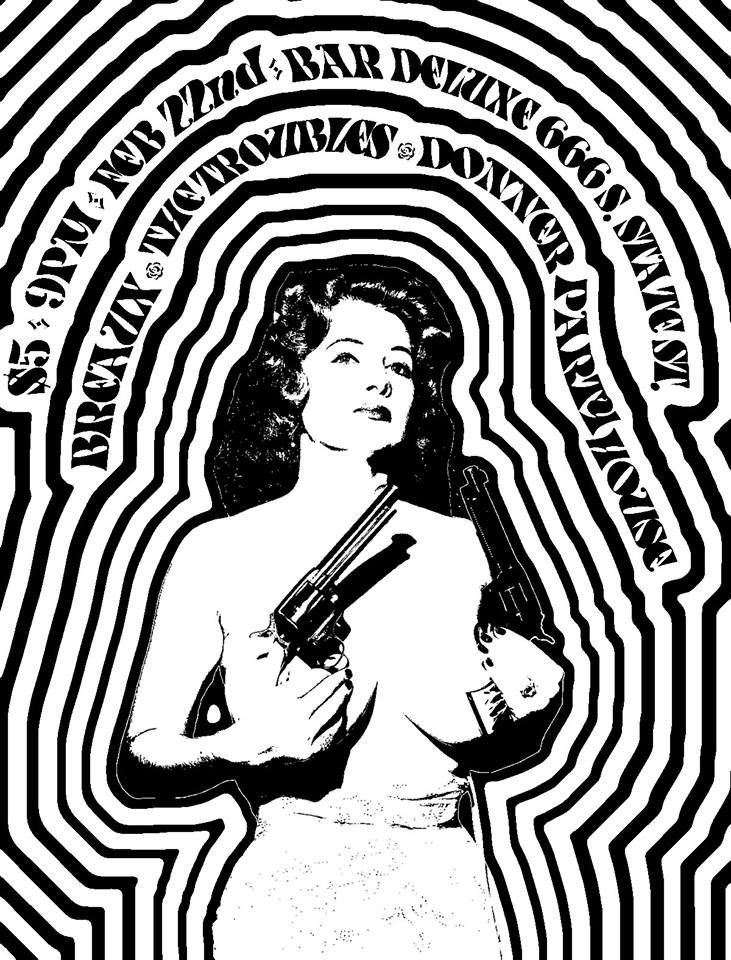 Image of "Woman + Revolvers" poster