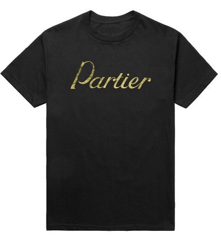 Image of Partier T-shirt (VISIT OUR NEW ONLINE STORE WWW.MINTGARNENTS.COM)