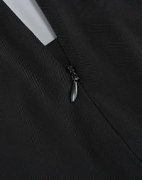 Image 13 of Paris Bow High Slit Maxi Dress
