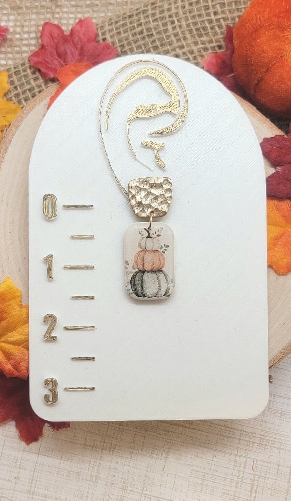 Image of Pumpkin Stack Dangles