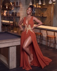 Image 1 of Sabrina maxi dress 