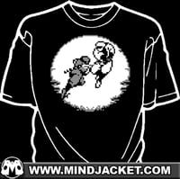 Image 2 of Ninja Moon pixel shirt (Ninja Gaiden inspired)