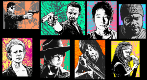 Image of Walking Dead 8 Print Set!