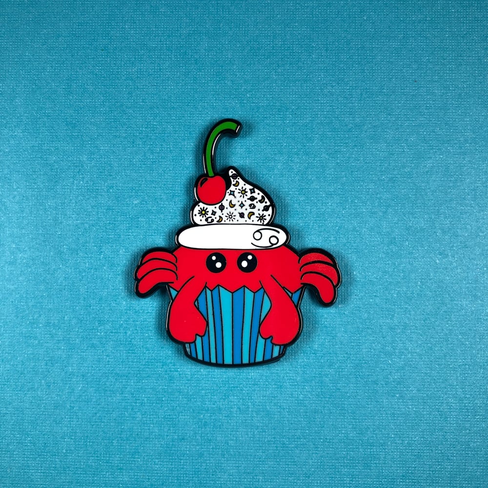 Image of Cancer Cupcake Pin