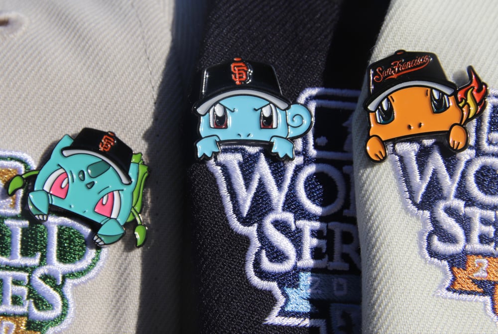 Image of Squirtle San Francisco Giants Pin