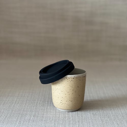 Image of EARTHY ORANGE TRAVEL CUP