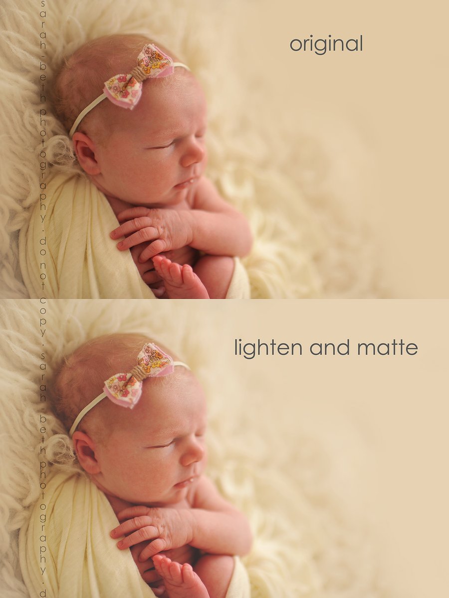 Image of SBP Lighten & Matte Finishing Action for Photoshop (cs2-6)