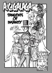 Image of A.C.Galaga Tangents of Insanity [English]