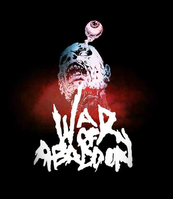Image of War Of Abaddon - Zombie Head T-Shirt