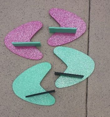 Image of Boomerang Shadowbox Pair