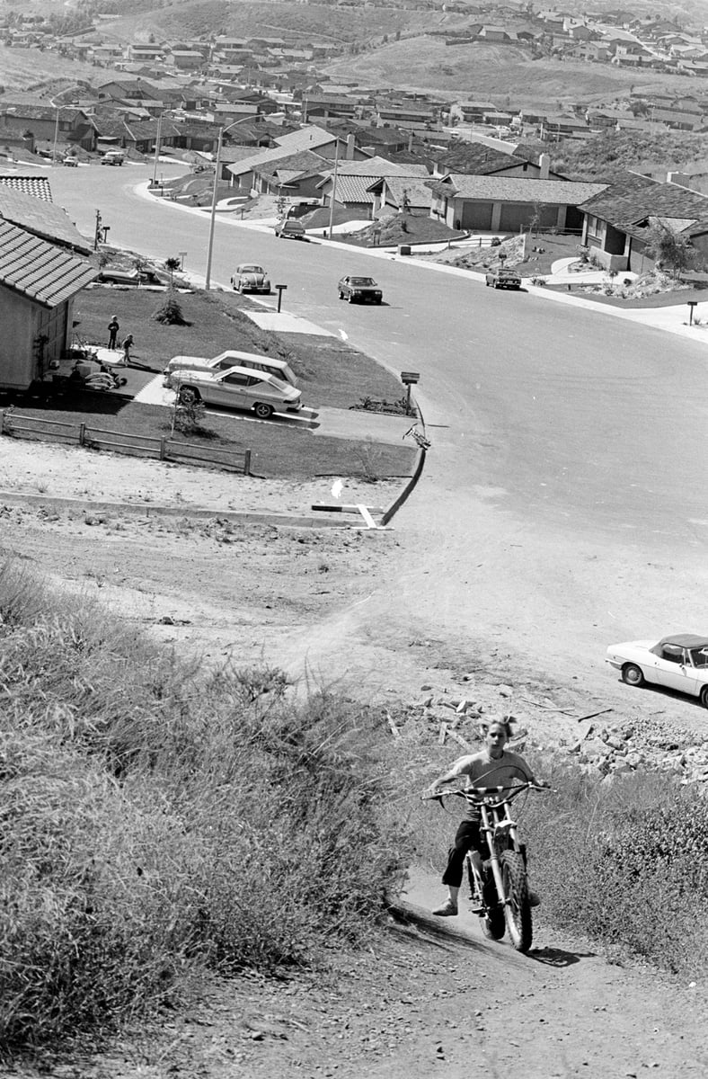 Negative Collection — Dirt Bike Riding In San Diego; Late '70s