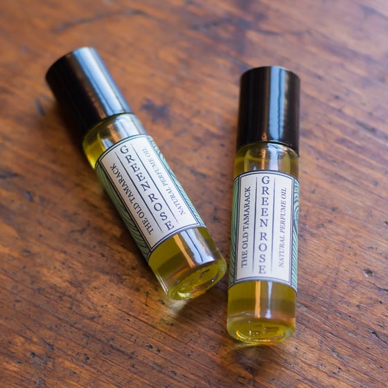Image of GREEN ROSE - Natural Botanical Perfume Oil