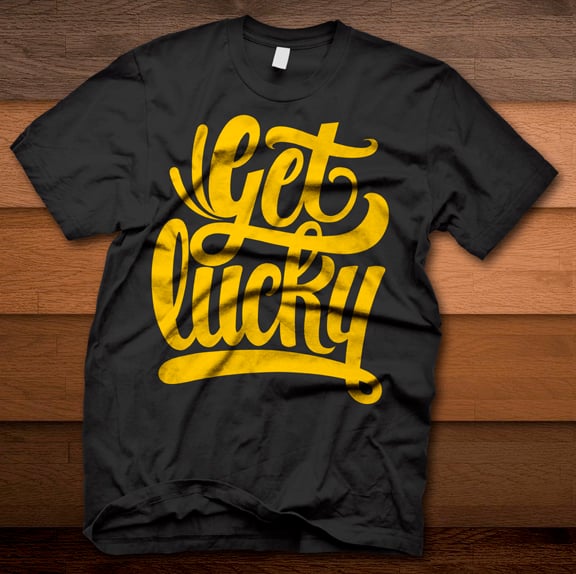 Image of FRESH N' CRISP™ "GET LUCKY" T-SHIRT