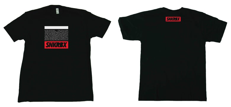 Image of SNKRBX "Logo Tee" Bred