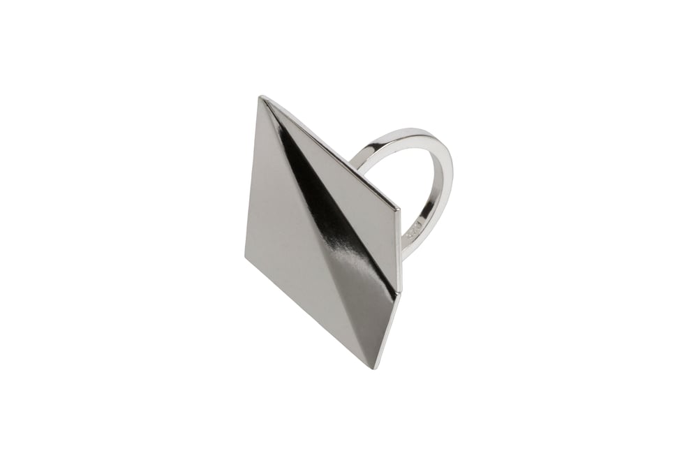 Image of KAMI RING SILVER