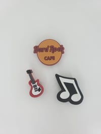 Image 1 of Hard Rock Café shoe charms 