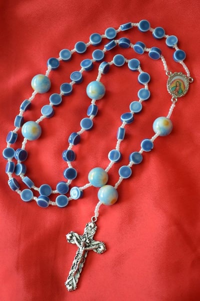 Image of Full Rosary - Baby Blues