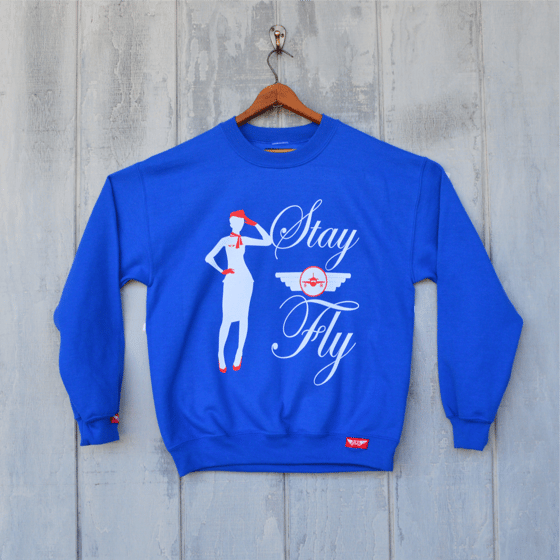 Image of "Stay Fly" Unisex Crewneck 