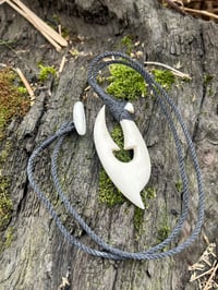 Image 4 of Bone Hook pendant 