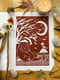 Image of Badger Winter Cards Red