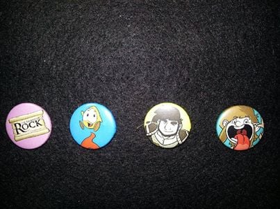 Image of The Legend of Rock button set