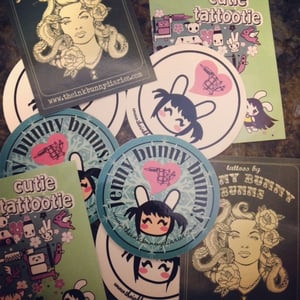 Image of Jenny Bunny Bunns Stickers