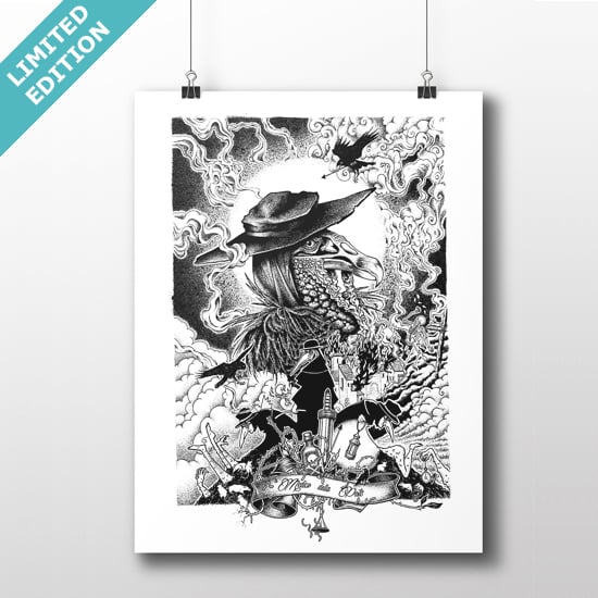 Image of Medico della Peste screen print