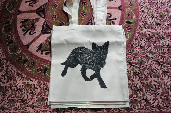 Image of Fox Cub tote bag