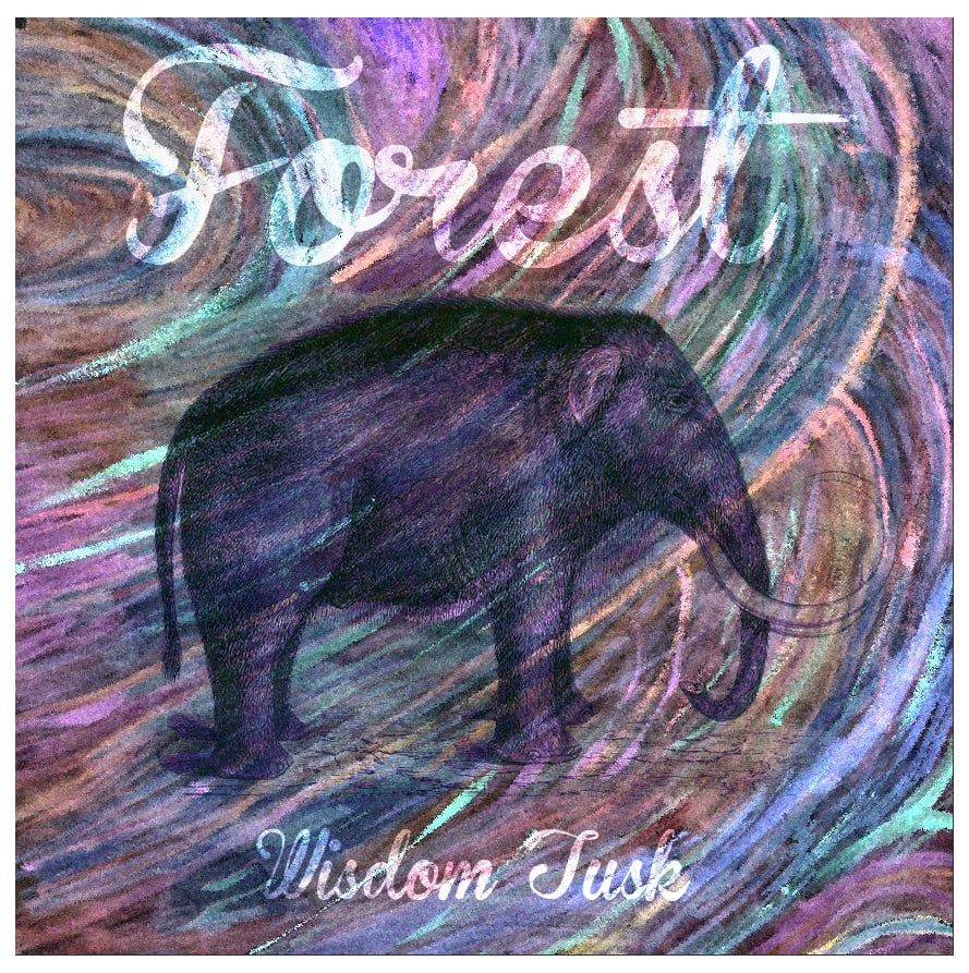 Image of FOREST WISDOM TUSK EP 10" GREEN VINYL
