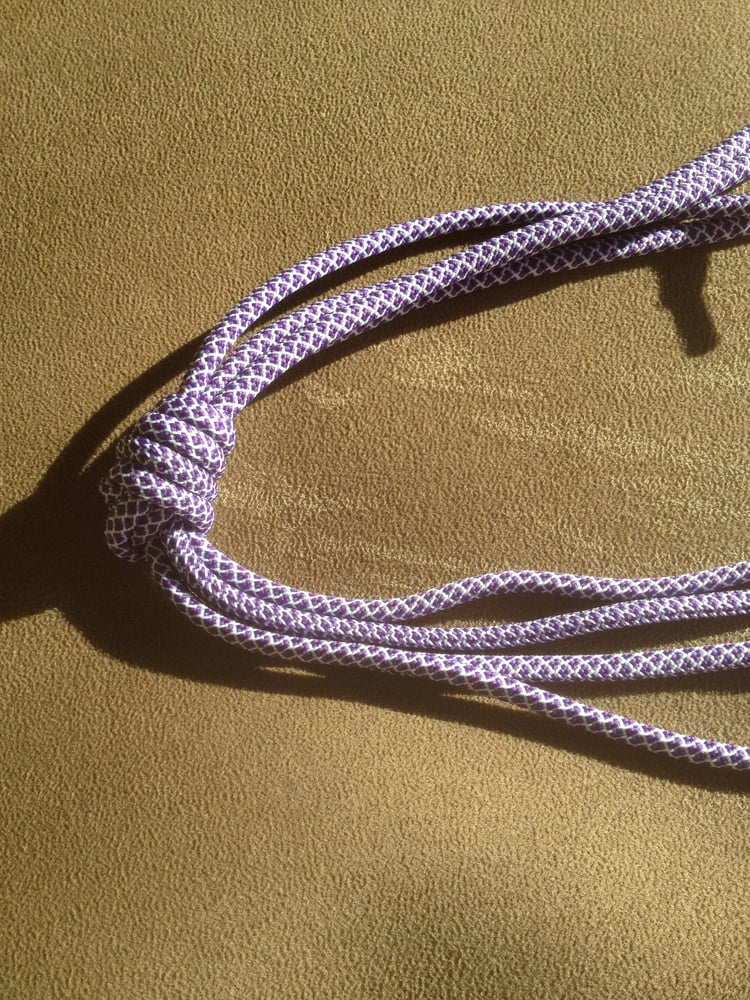 Image of Purple/White