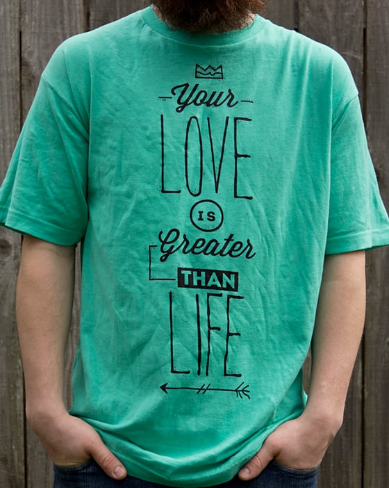 Image of Greater Than Life TEE Mint