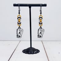 Image 2 of Mini Skull Earrings 