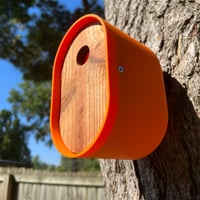 Image 3 of The Modern Orange Birdhouse