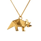 Collier Triceratops - Origami Jewellery