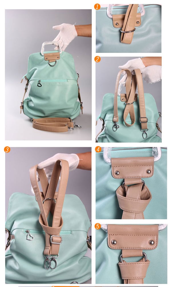 Image of  Fresh Multifunction Backpack & Handbag & Shoulder Bag