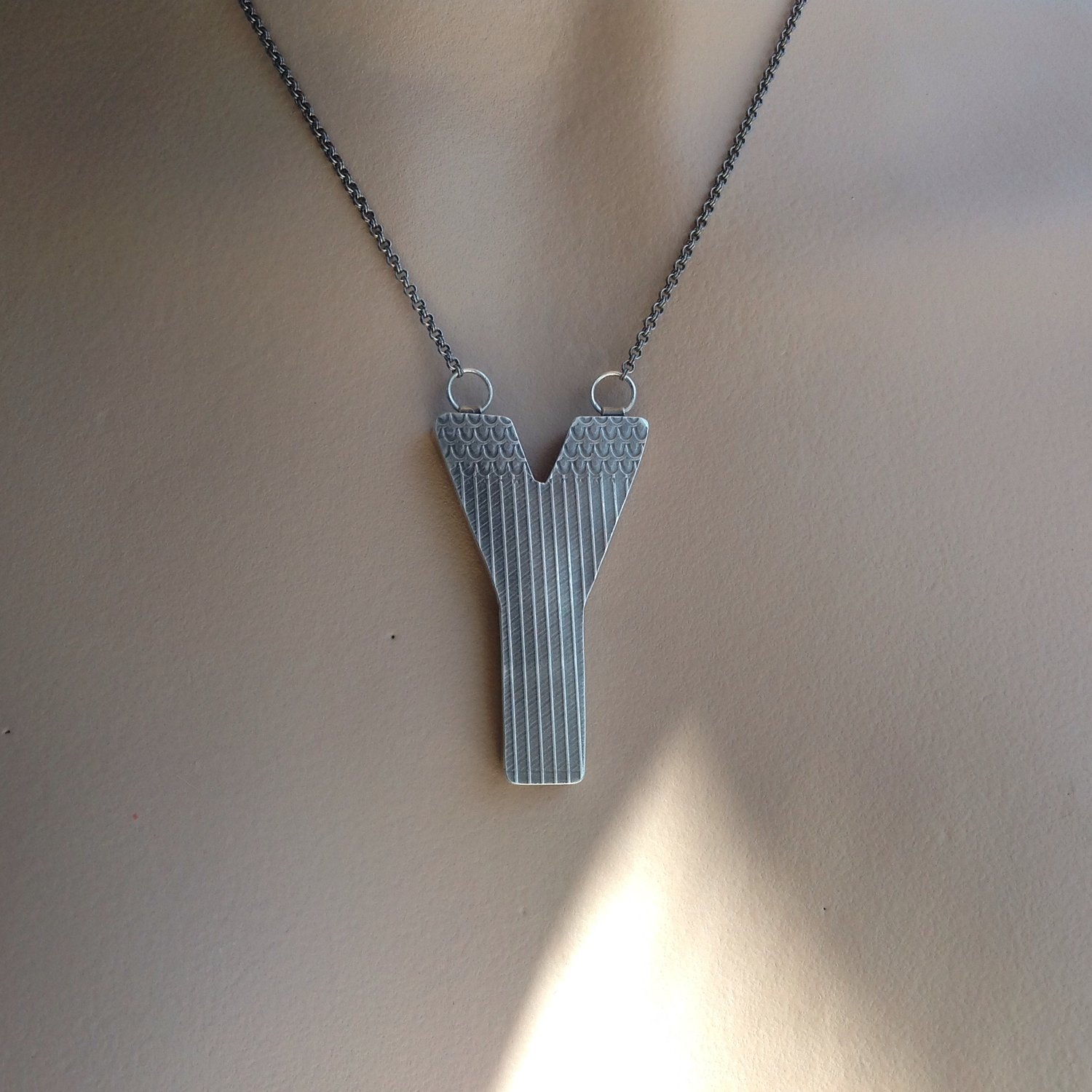 Image of Y necklace