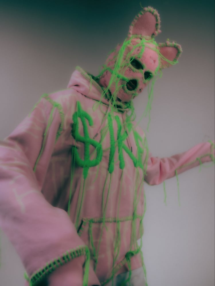 Image of THE END IS NEAR X SIKE SCUM HOODIE & FACEMASK 