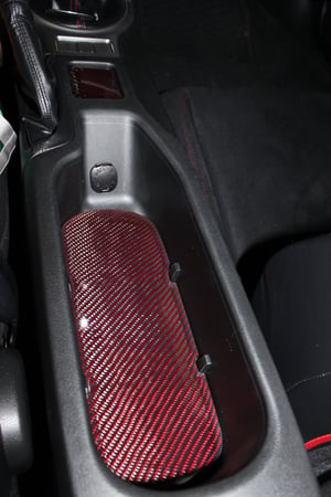 Image of Innovated Dynamics FRS/BRZ/GT86 Carbon Fiber Center Cup Holder Tray
